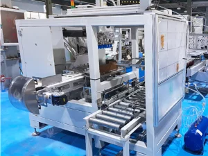 Saudi Arabia tissue product case packing line test site