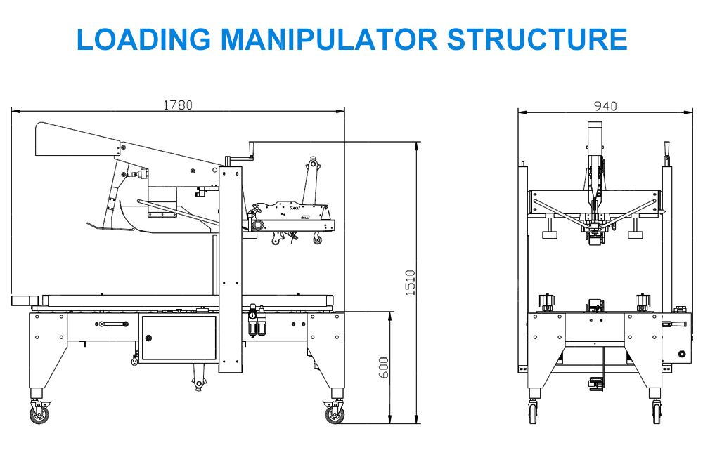 case packer structure