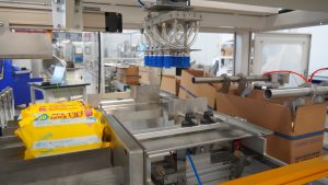 wet wipes case packer machine