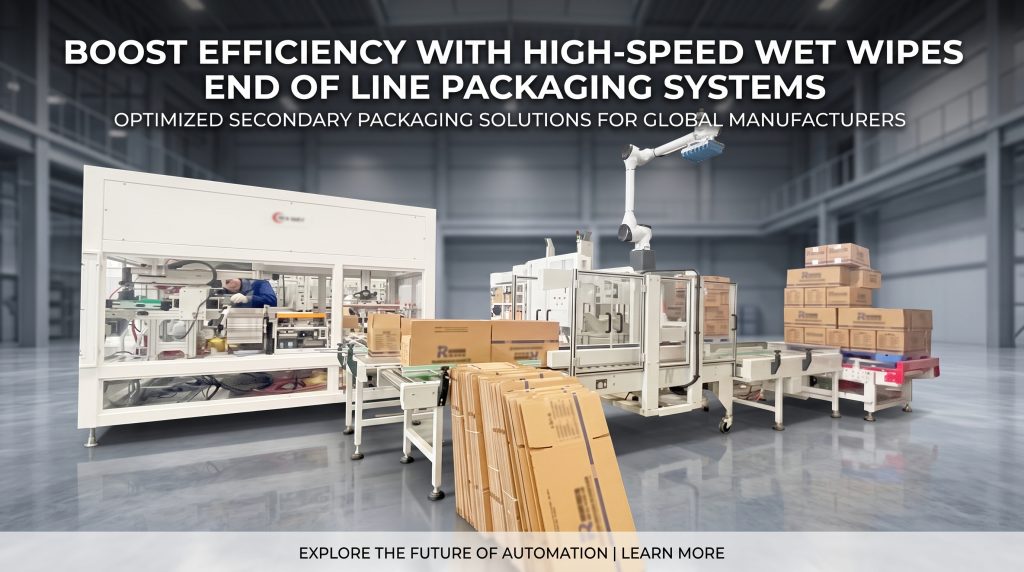 Boost Efficiency with High-Speed Wet Wipes End of Line Packaging Systems
